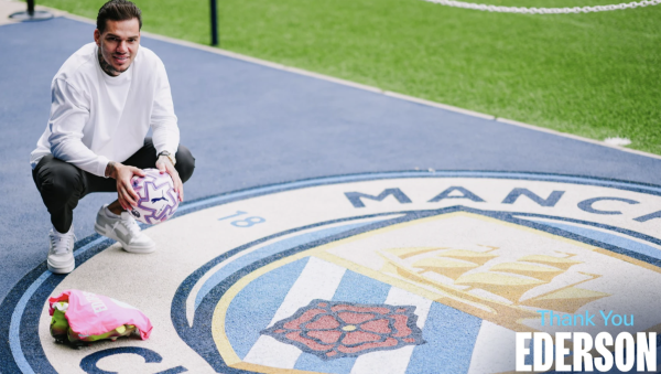 埃德森：在曼城八年之后要离开照实很难，这里的一切王人很极度