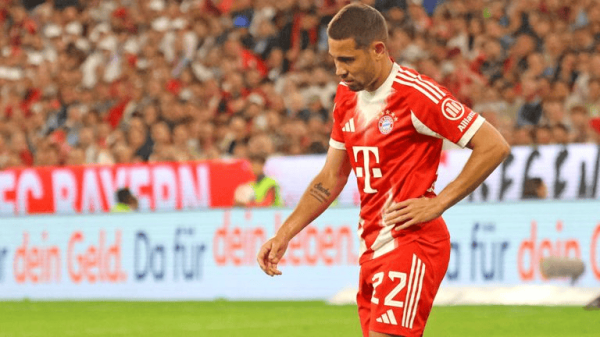 左后卫一王人受伤! 图片报: 格雷罗细目无缘出战切尔西和霍村