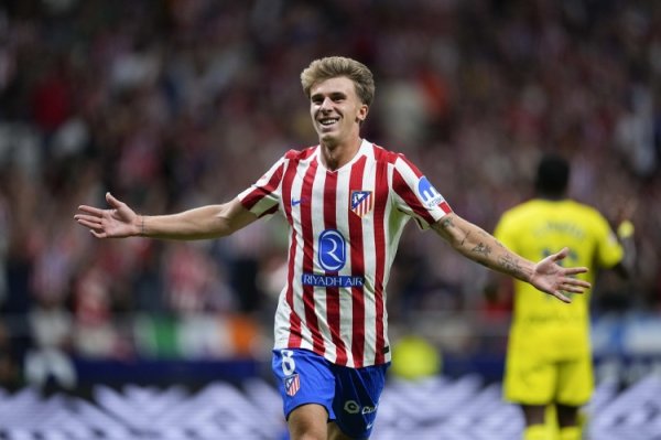 很稳！马竞队史初度流畅14场西甲最初破门，获取9胜4平1负