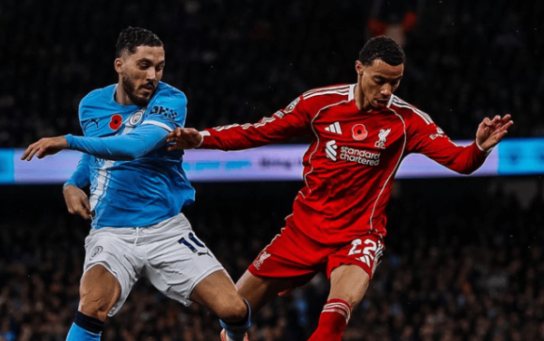 埃基蒂克vs曼城数据: 0射门0收效抵御0过东谈主, 仅11次触球