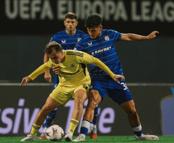 萨格勒布迪纳摩3-1费内巴切, 贝利奥双响, 希曼斯基破门